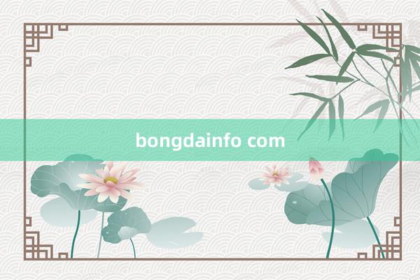 bongdainfo com