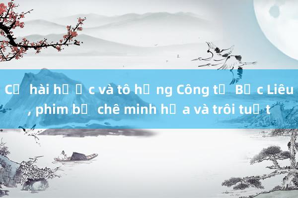 Cố hài hước và tô hồng Công tử Bạc Liêu, phim bị chê minh họa và trôi tuột